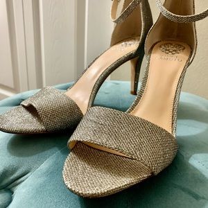 Vince Camuto Silver Heels